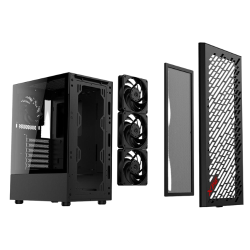 XPG Valor Air Mid-Tower ATX Gaming Case – Black