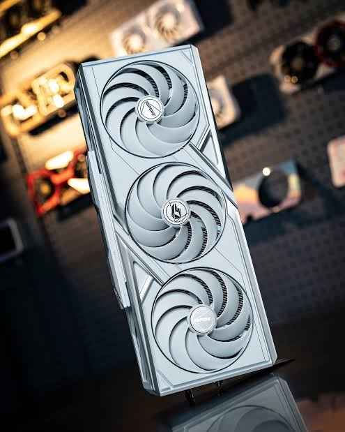 5080 Vulkan White LCD 4-Fan Ultimate Flagship Gaming GPU