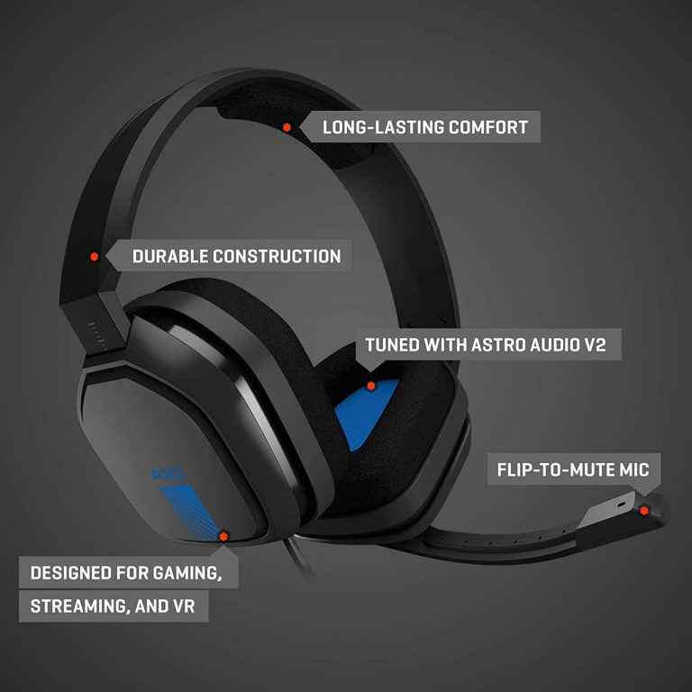 Astro A10 Gen 1 Over-Ear Wired Gaming Headset