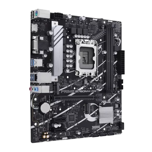 ASUS Prime B760M-K D4 Reliable Micro-ATX DDR4 Motherboard