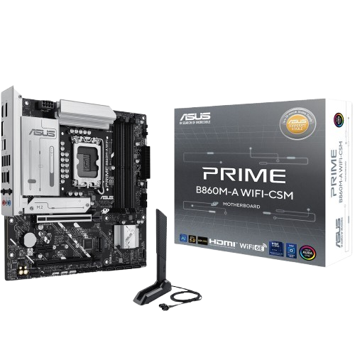 ASUS Prime B860M-A CSM D5 WiFi Professional Micro-ATX Board