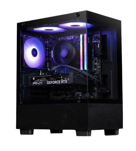 Aftershock Rapid Glass Case with Triple ARGB Fans