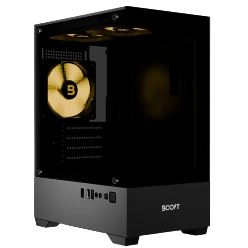 Boost Essential Series E100 Gaming Case with Triple ARGB Fans
