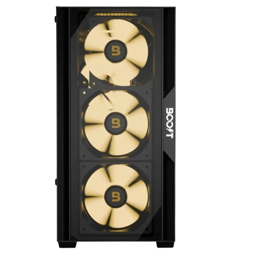 Boost Essential Series E200 Gaming Case with 4 ARGB Fans