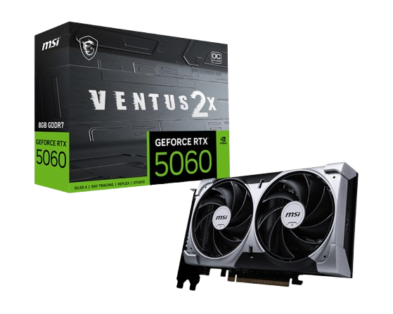 GeForce RTX 5060 Ventus 2X 8G OC Powerful Gaming GPU