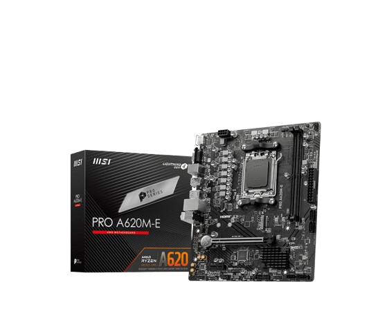 PRO A620M-E Motherboard for Reliable AM5 PC Performance
