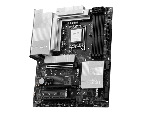 PRO Z890-P WiFi Motherboard for Next-Gen Performance PCs
