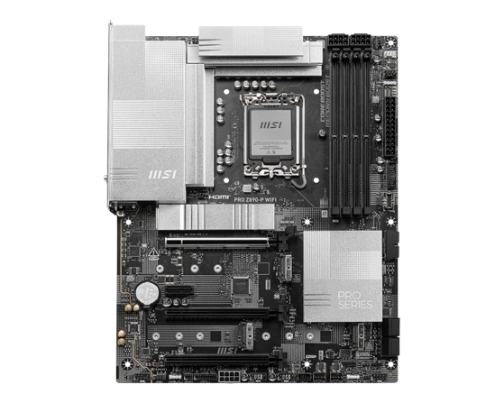 PRO Z890-P WiFi Motherboard for Next-Gen Performance PCs
