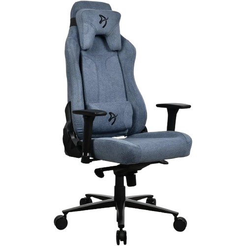 Arozzi Vernazza SFB Soft Fabric Blue Gaming Chair