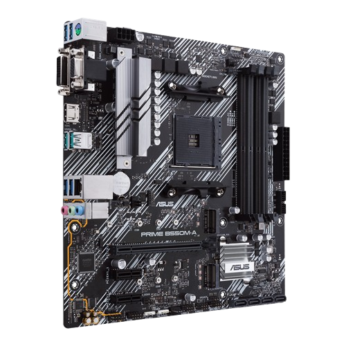 ASUS PRIME B550M-A D4 AM4 DDR4 Micro-ATX Motherboard
