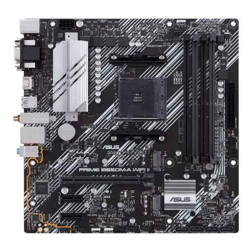 ASUS PRIME B550M-A WiFi II AM4 DDR4 Micro-ATX Board