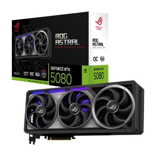 ASUS ROG Astral RTX 5080 O16G 16GB GDDR7 Graphics Card