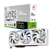 ASUS ROG Astral RTX 5080 O16G White 16GB Graphics Card