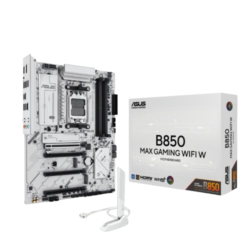 ASUS ROG STRIX B850 MAX GAMING WIFI White AM5 DDR5 Board