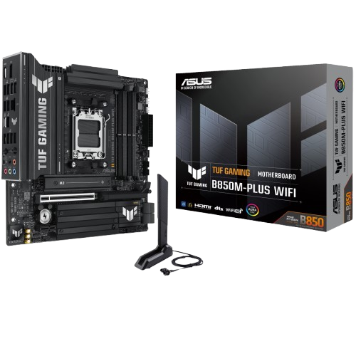 ASUS TUF GAMING B850M-PLUS WIFI AM5 DDR5 Micro-ATX Board