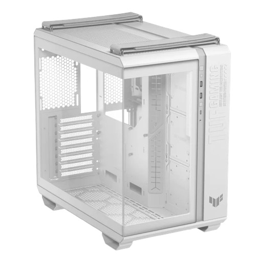 GT502 Horizon TUF Gaming Case White Dual-Chamber ATX
