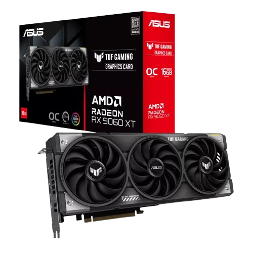 ASUS TUF Gaming Radeon RX 9060 XT O16G 16GB Graphics Card