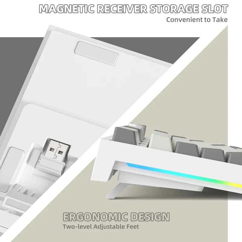 ATTACK SHARK K86 Wireless Mechanical Gaming Keyboard