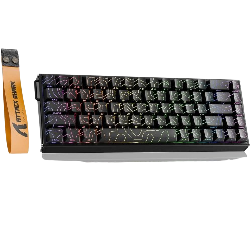 Attackshark X68 HE Max Black Aluminium Keyboard
