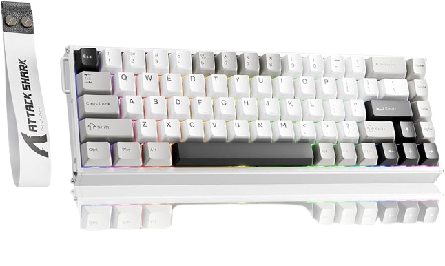 Attackshark X68 HE Max Starlight Aluminium Keyboard