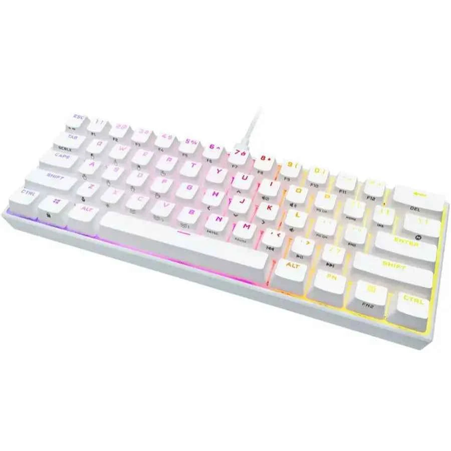 Corsair K65 RGB Mini 60% Mechanical Gaming Keyboard White