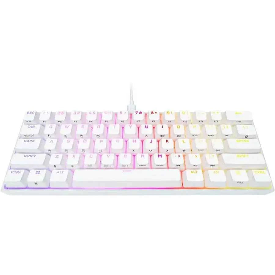 Corsair K65 RGB Mini 60% Mechanical Gaming Keyboard White