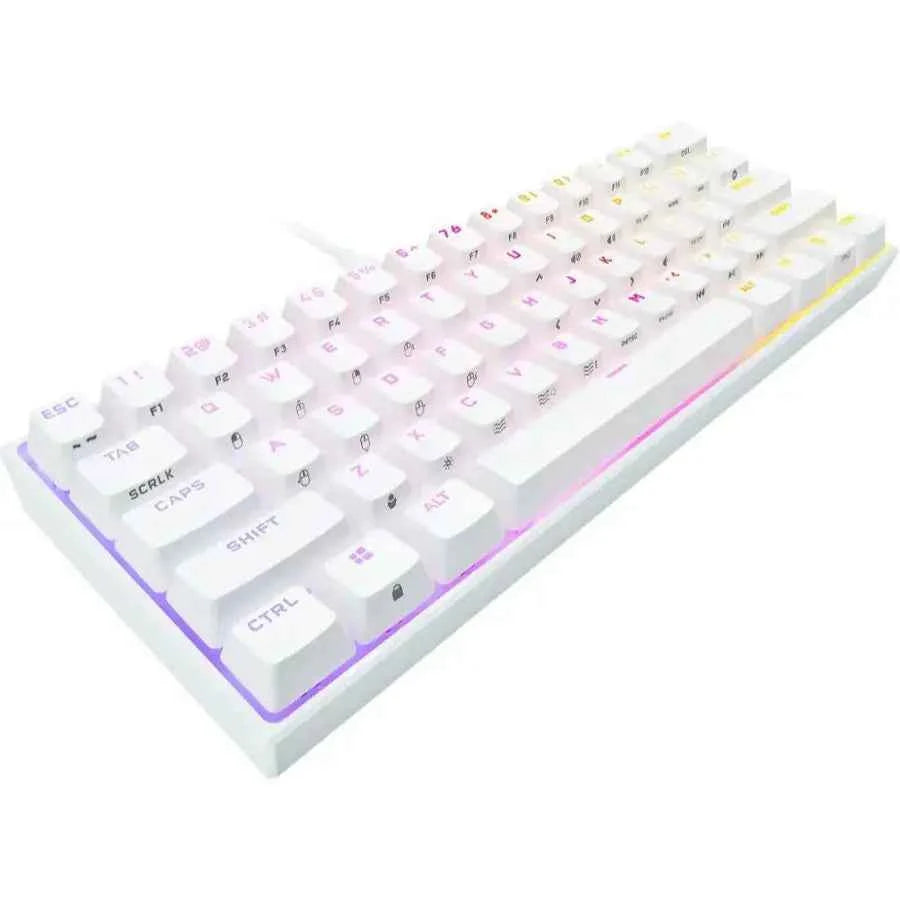 Corsair K65 RGB Mini 60% Mechanical Gaming Keyboard White