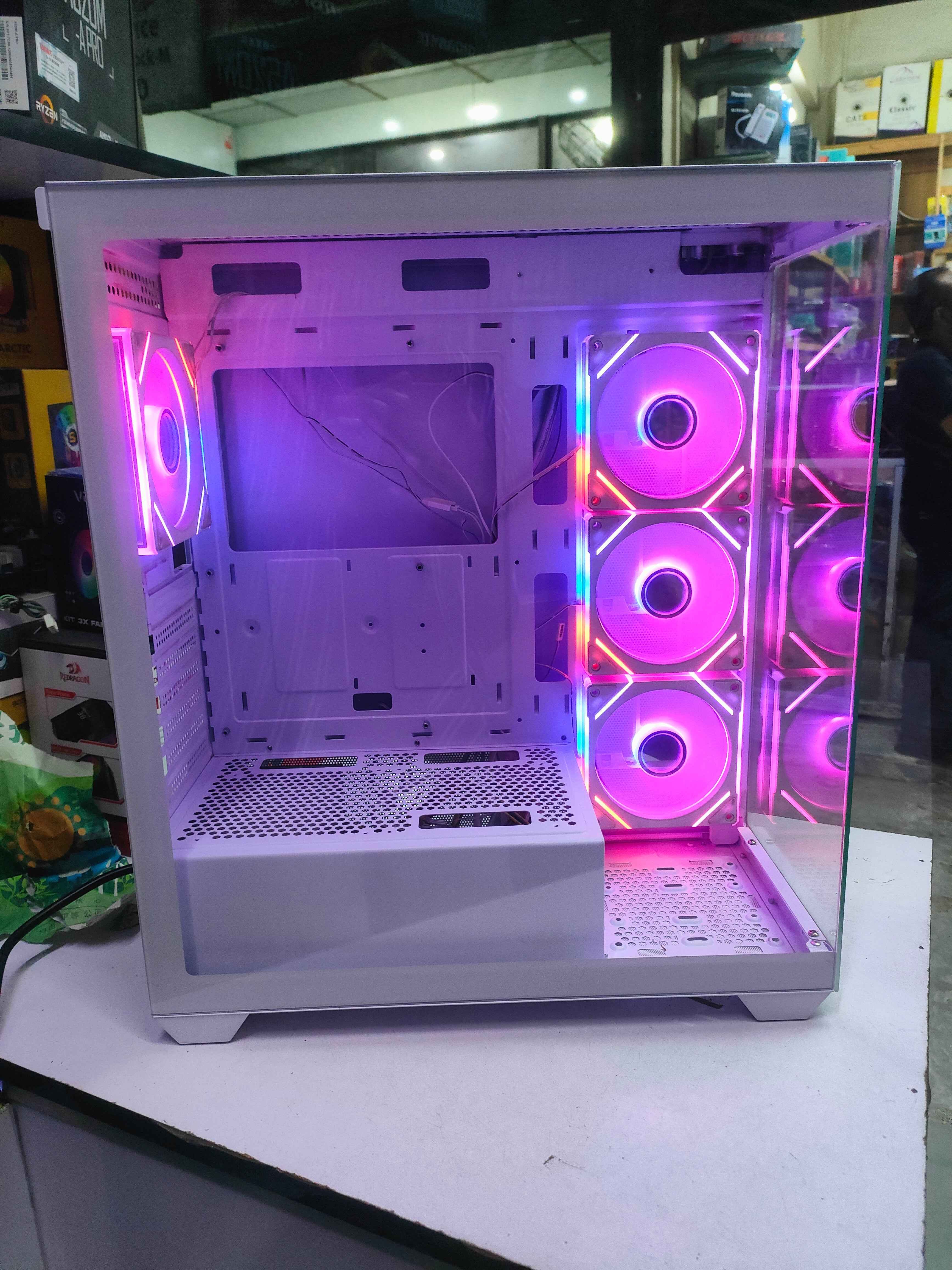 Frozer Aura ATX Gaming Case White with Tempered Glass