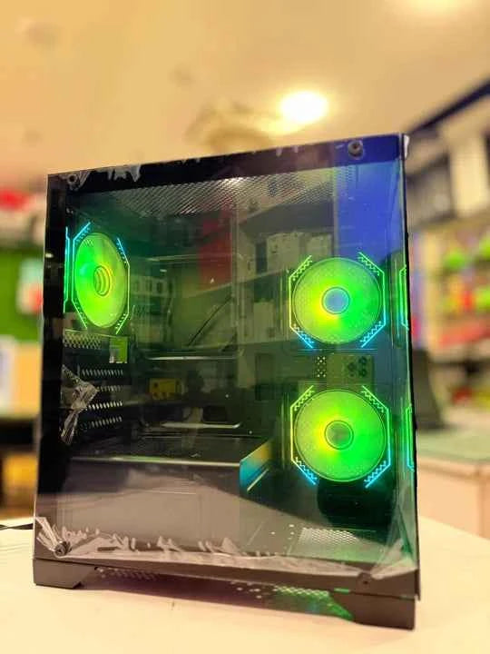 Frozer Aura M Black Micro-ATX Gaming Case Tempered