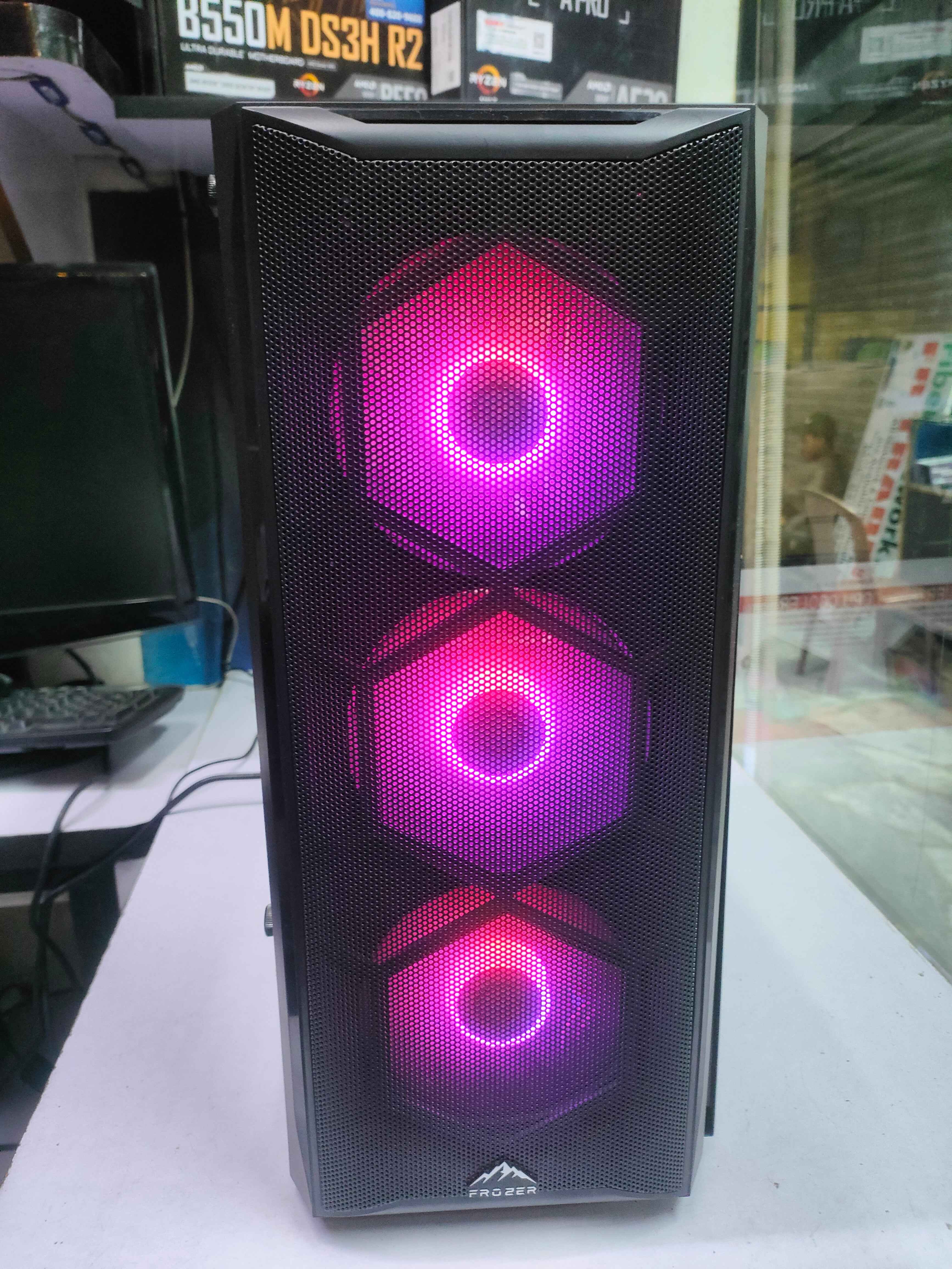 Frozer Nova ATX Gaming Case with Tempered Glass