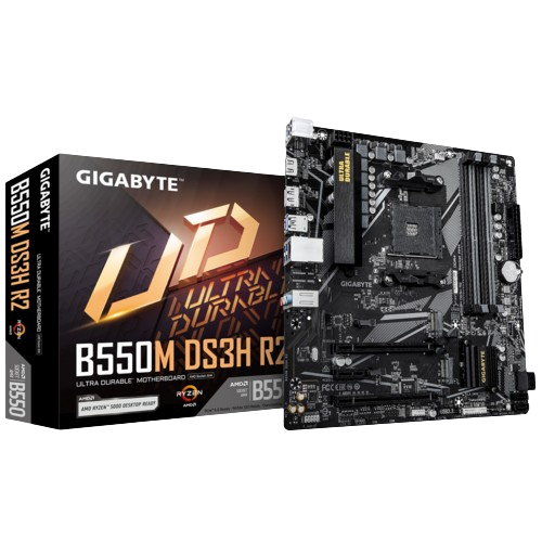 Gigabyte B550M DS3H R2 Powerful AM4 Micro ATX Board