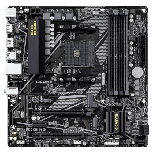 Gigabyte B550M DS3H R2 Powerful AM4 Micro ATX Board