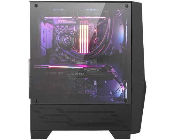 MAG FORGE 100R ARGB Mid-Tower High-Airflow Gaming Case