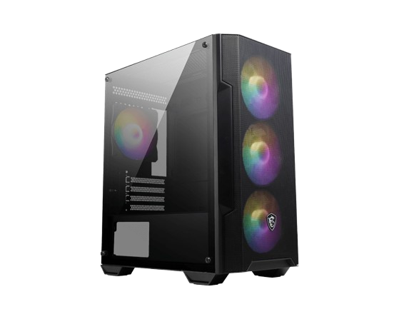 MAG FORGE M100A Compact ATX ARGB High-Airflow PC Case