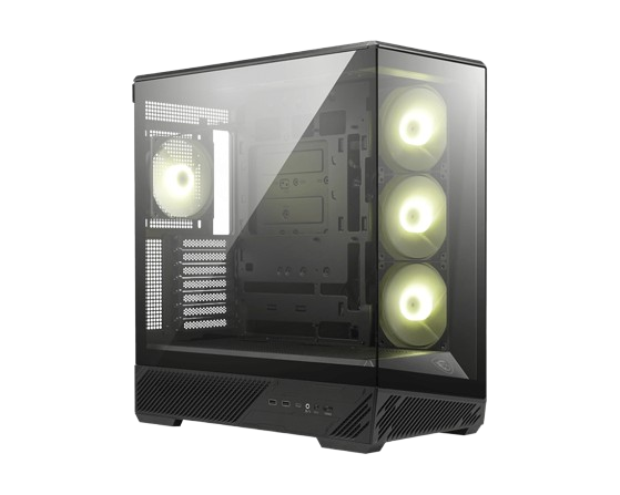 MAG PANO 130R PZ Panoramic ARGB High-Airflow Gaming Case