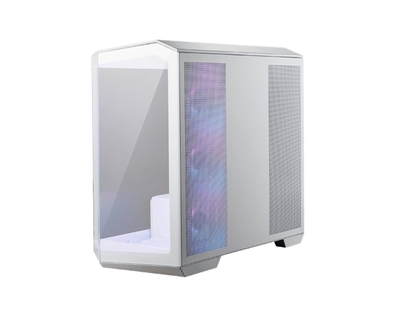 MAG PANO M100R PZ White Panoramic ARGB Gaming PC Case
