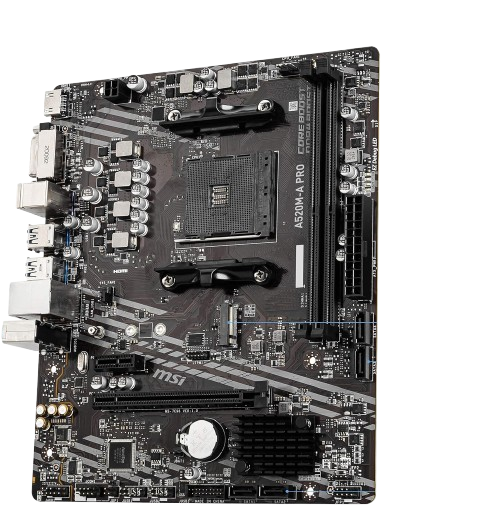 MSI A520M-A PRO Reliable AM4 A520 Micro ATX Motherboard