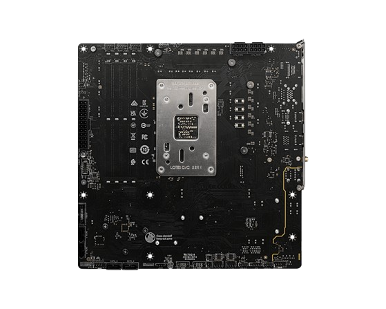 MSI B650M PROJECT ZERO Motherboard | AM5 DDR5 Micro-ATX