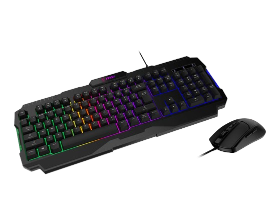 MSI FORGE GK100 COMBO Wired Gaming Keyboard & Mouse