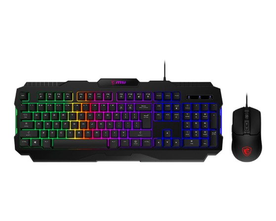 MSI FORGE GK100 COMBO Wired Gaming Keyboard & Mouse