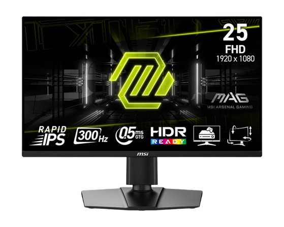 MSI MAG G255PXF 24.5 Inch IPS Gaming Monitor 300Hz 0.5ms