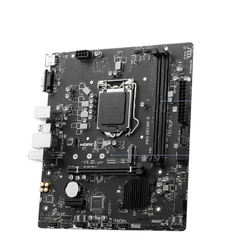 PRO H510M-B D4 Micro-ATX Motherboard (Intel H510, LGA1200, DDR4)