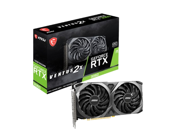 MSI GeForce RTX 3060 VENTUS 2X 12G OC Graphics Card