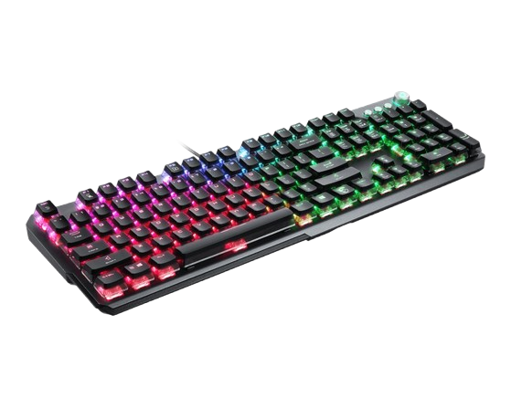 MSI VIGOR GK71 Sonic Red US – RGB Mechanical Keyboard