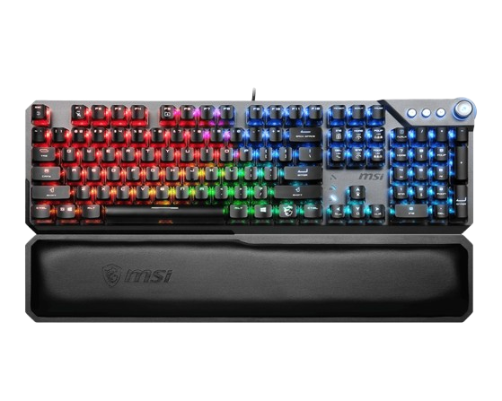 MSI VIGOR GK71 Sonic Red US – RGB Mechanical Keyboard