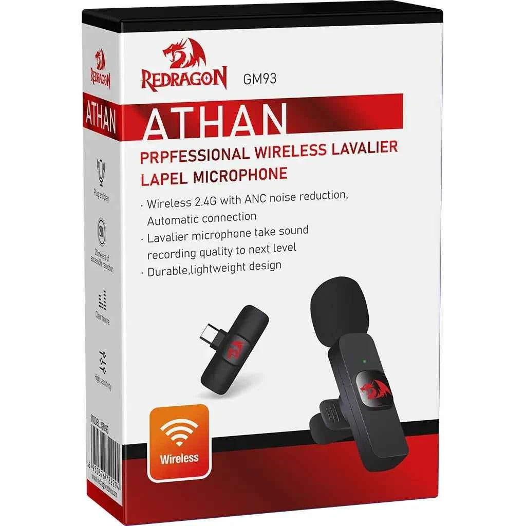 Redragon Athan GM93 Wireless ANC Lavalier Microphone
