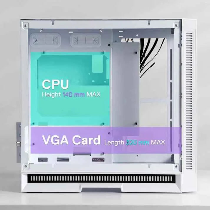 Redragon GC-MC 211 RGB ITX/M-ATX Gaming Computer Case