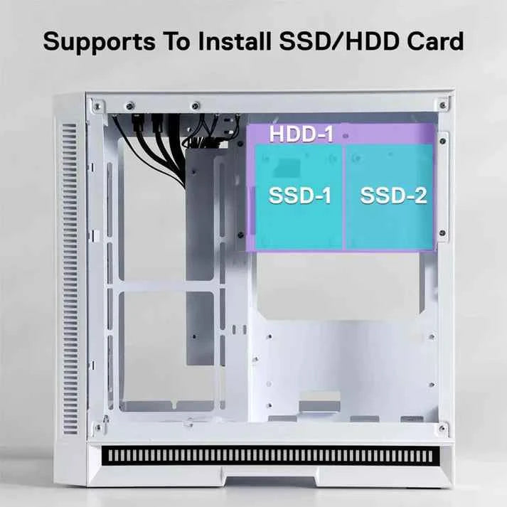 Redragon GC-MC 211 RGB ITX/M-ATX Gaming Computer Case