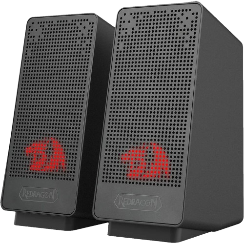 Redragon GS513 RANCH RGB 2.0 Stereo PC Gaming Speakers