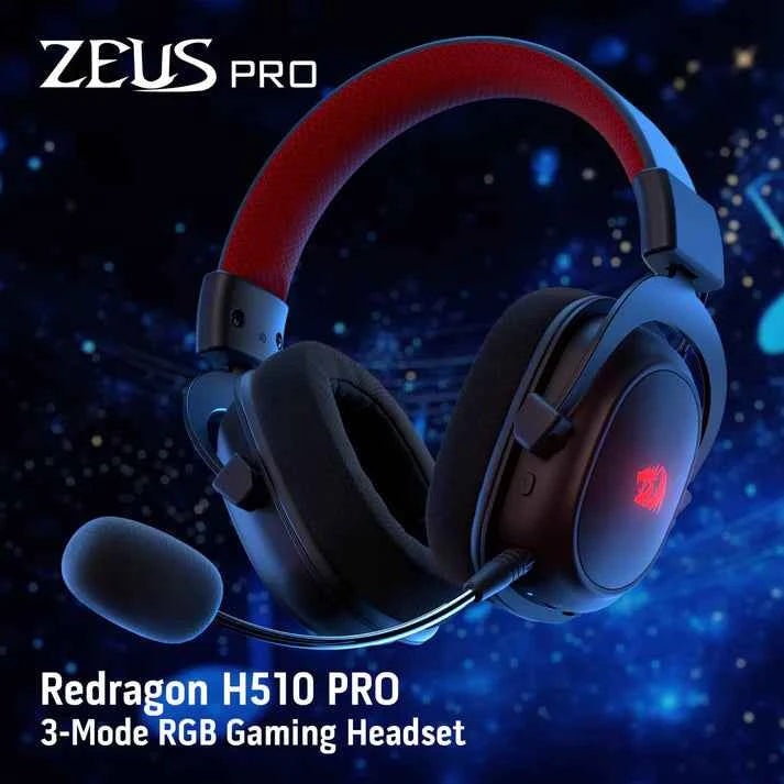 Redragon H510 Zeus-X RGB Wireless Gaming Headset